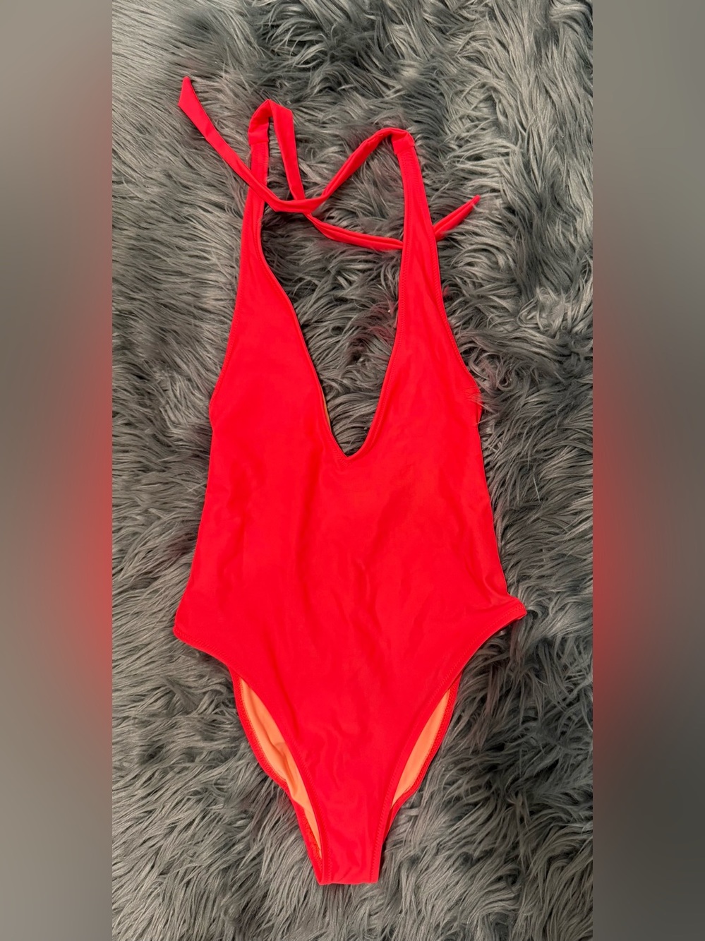 aerie One Piece Swimsuit - Size Small | Color: Orange